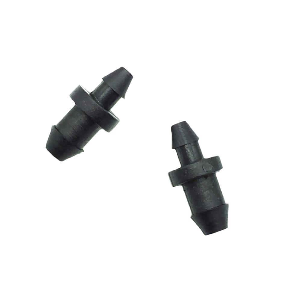 

40 Pcs 1/4 And 1/8 Plug End Cap Lid Barbed Connector Hose Connector For Garden Drip 3/5mm & 4/7mm Hose Plastic Hose Fitting 1/4