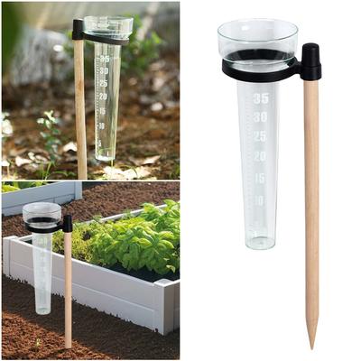 Outdoor Rain Gauge Measurement Cup Garden Outdoor Yard Rainfall Measurement Up To 35mm Garden Rain Gauge for Garden Outdoor Yard