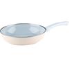 Enamelled Frying Pan 28 Cm, Ivory Colour (0057-011)