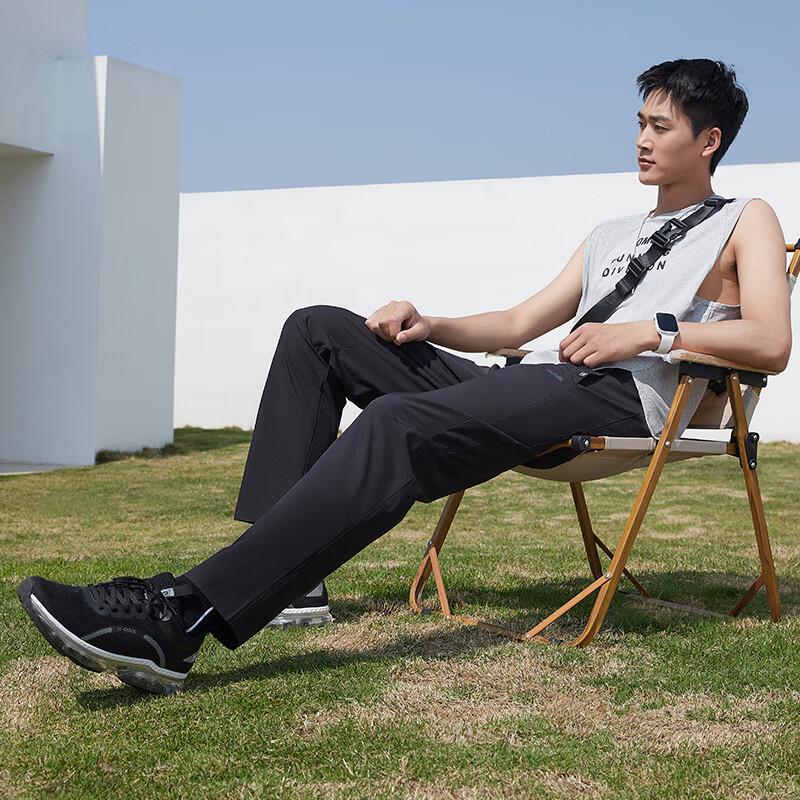 CAMEL Men's Quick-Dry Straight Leg Athletic Pants