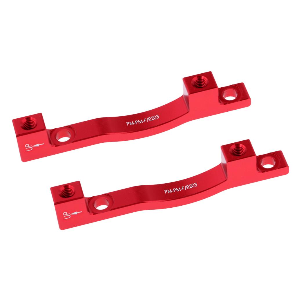 Disc Brake Adapter, Aluminum Alloy, CNC Machined, Mounting Bracket, Mountain Bike Caliper