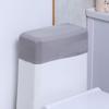 Soft Toilet Tank Dust Cover Stretch Washable Toilet Tank Lid Tray Topper