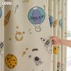 1PC LOZUJOJU Cartoon Space Children's Curtains 70-80% Blackout Curtains for Bedroom Living Room Home Decor