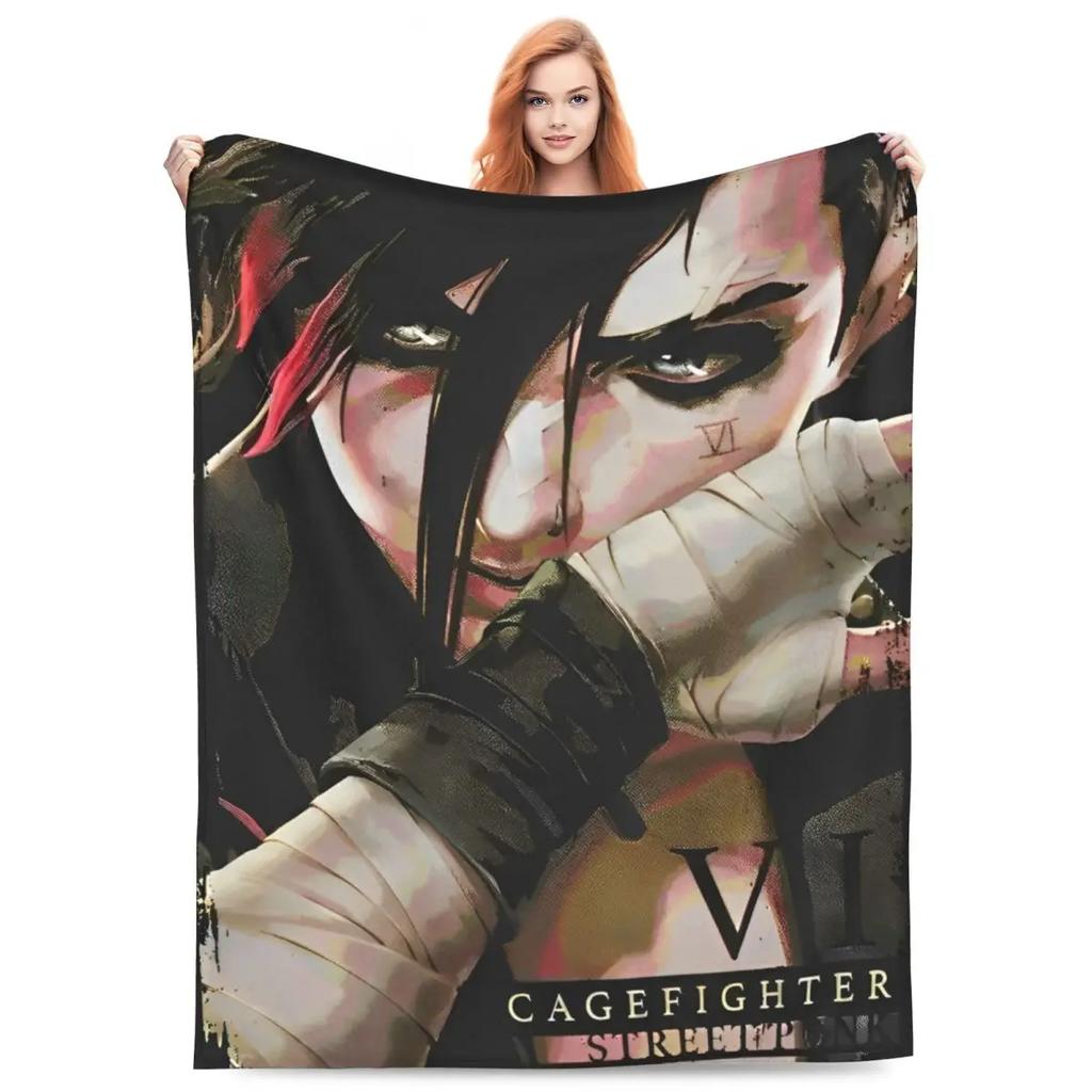 Caitvi Arcane Blankets Action Adventure Wool Awesome Warm Throw Blankets for Chair Covering Sofa Decoration