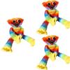 Peluche Huggy Wuggy Arcoíris - Inspirado en el Juego Poppy Playtime Suave Y De Alta Calidad