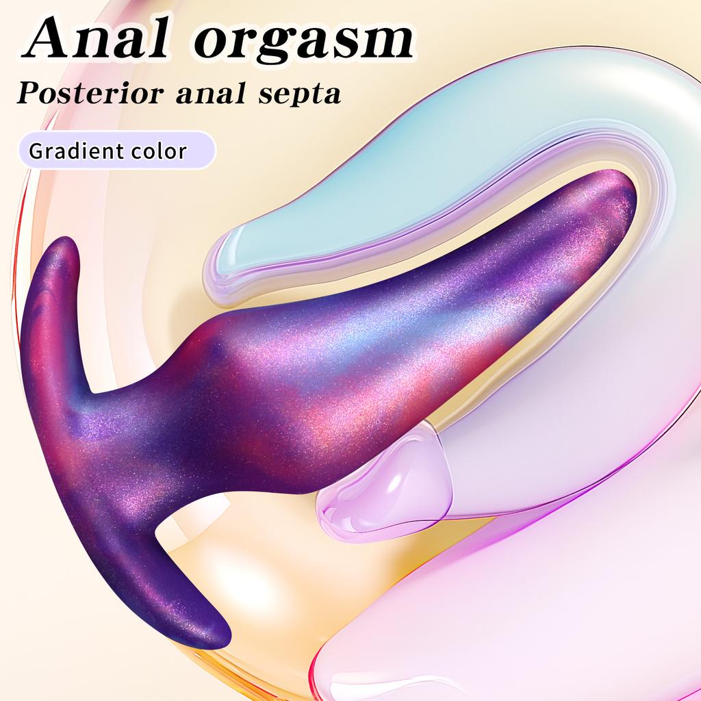 New Backyard Toy With Irregular Simulation Soft And Oversized Anal Plug