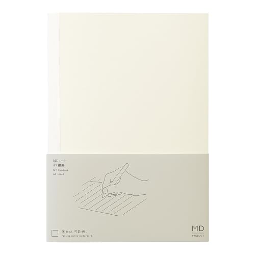 DESIGNPHIL MIDORI MD Notizbuch, Liniert, Größe B, 15385006