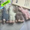 Cute Long-Legged Alpaca Plush Keychain Doll: Wool Toy Figure for Backpack Hanging