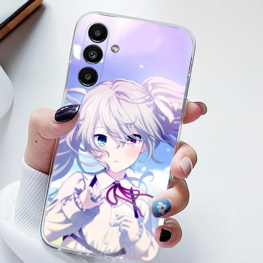 Game Project Sekai Phone Case For Samsung Galaxy A71,70,52,51,40,31,A50,30S,21S,Note20ultra Transparent Cover