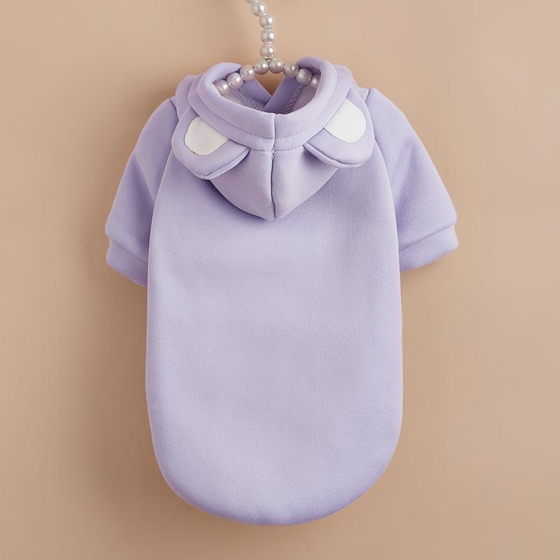 Spring Autumn Cat Puppy Clothing Solid Sweet Pet Costume Hoodie for Cats Sphynx Clothes Kitten Pullovers Outfit Ropa Para Gatos