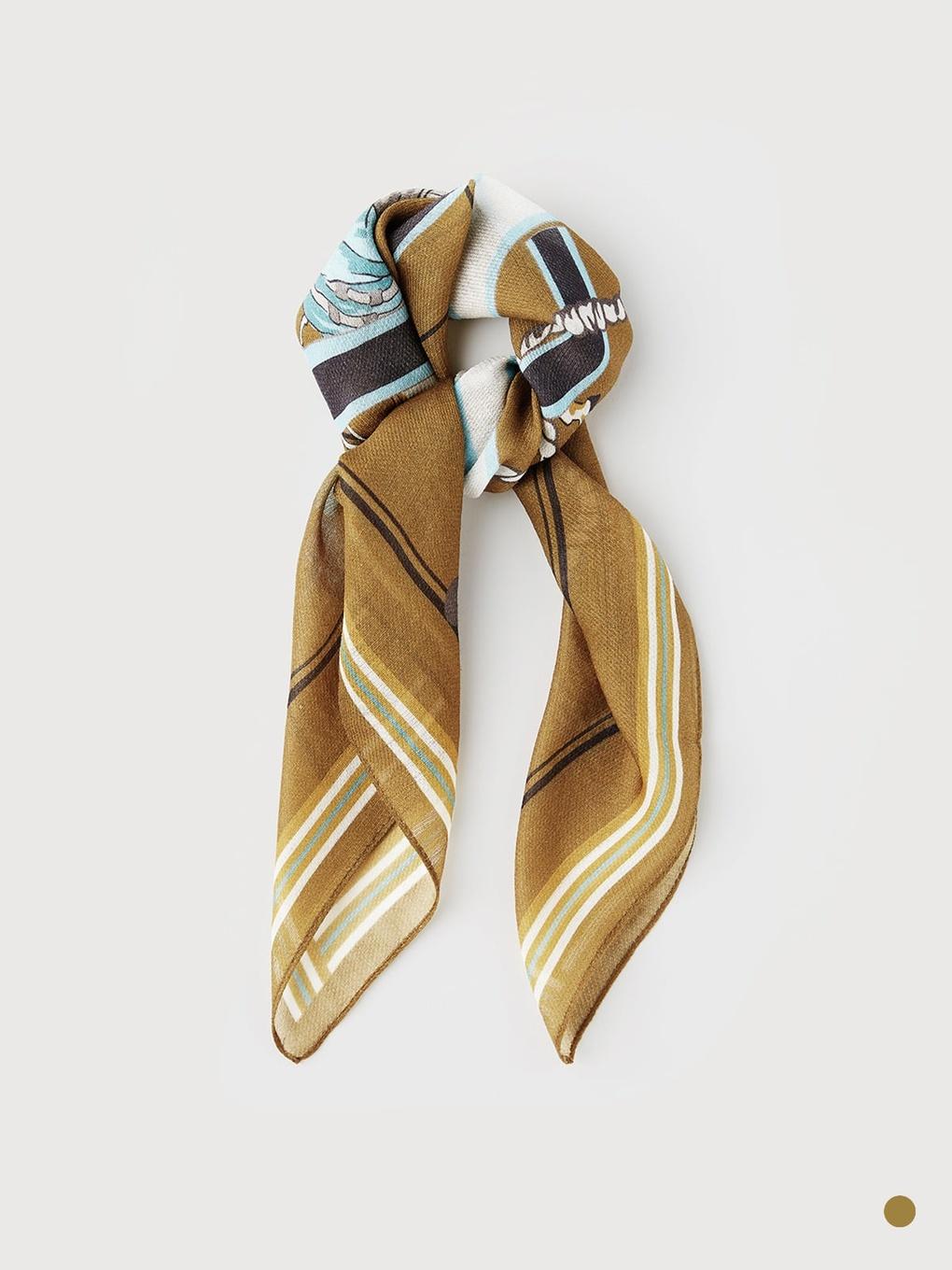 

Logo Simple Visual Scarf_VYCXF4Z7311 Khaki