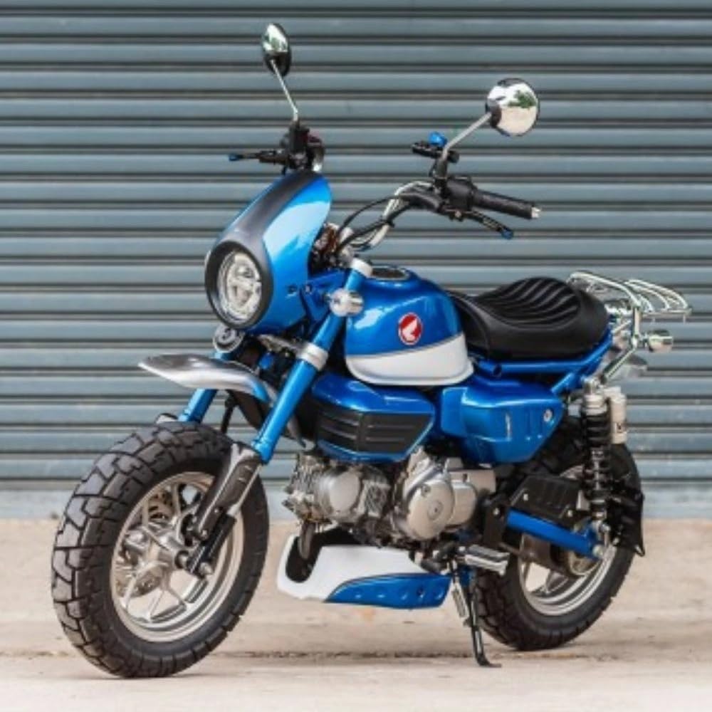 MonQeyKing Headlight Cowl for Honda Monkey 125 JB02 JB03 MONKEY125 THE MASK (Yellow)