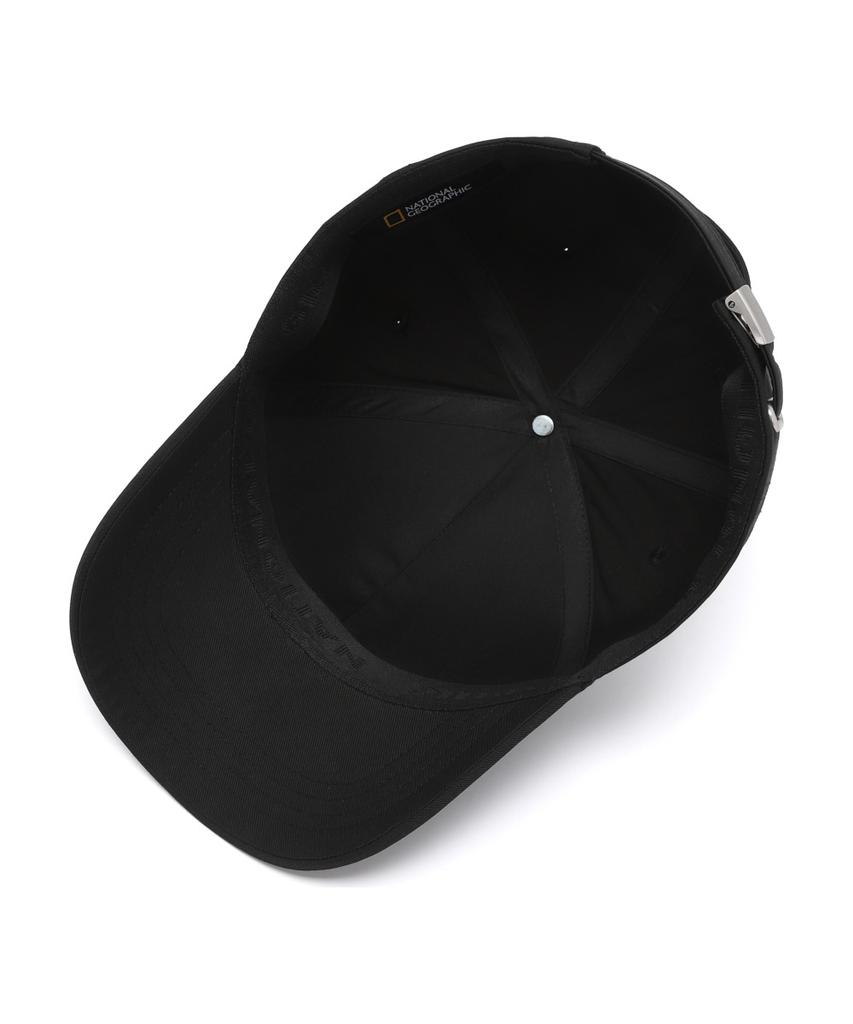 NATIONALGEOGRAPHIC N265Aha530 Urban Metal Logo Cap Black