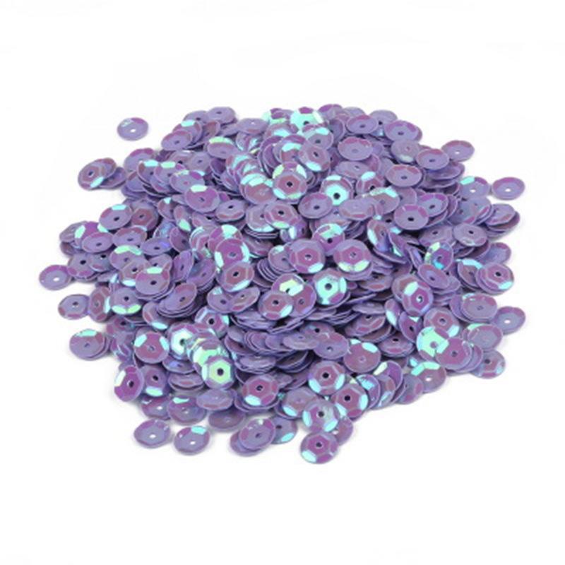 6mm Color-Plated Sequins for DIY Decoration & Apparel Accessories