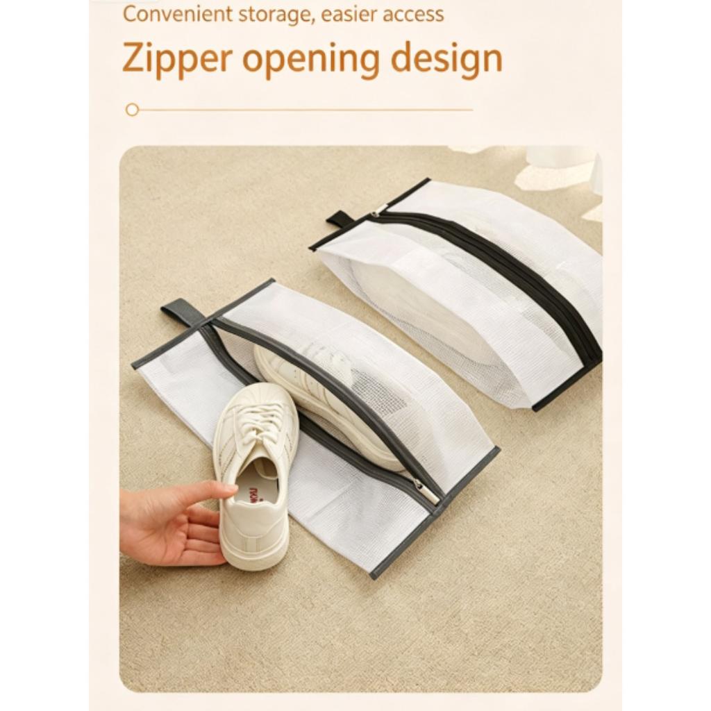 Shoe Storage Bag, Seasonal Long Boots, Dust Bag, Waterproof and Moisture-proof Clip Net Protection Set, Shoe Bag