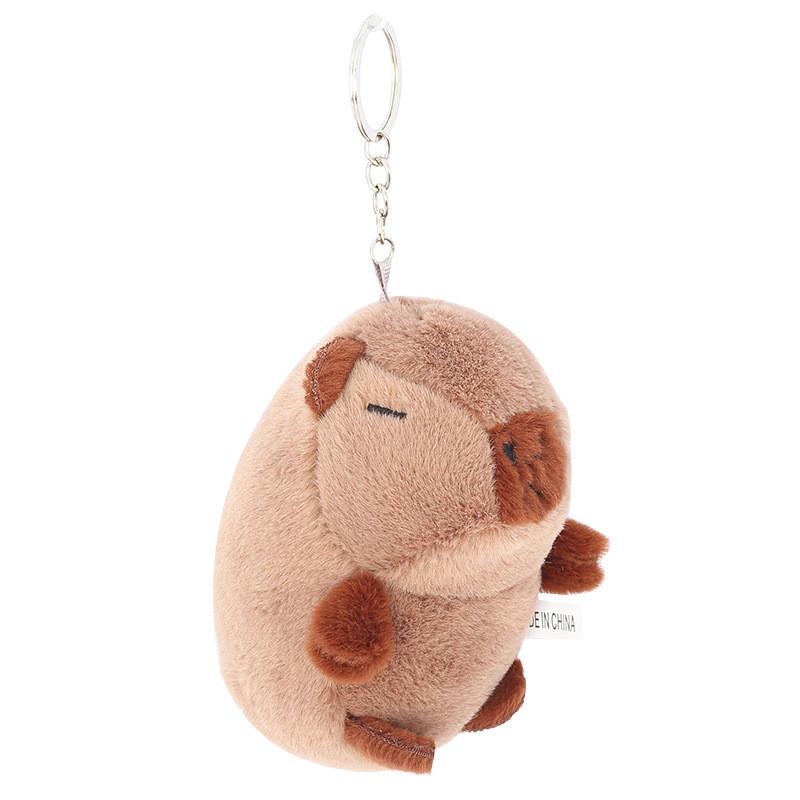 Niedlicher Capybara Plüschtier Schlüsselanhänger Entzückendes Und Skurriles Plüschtier