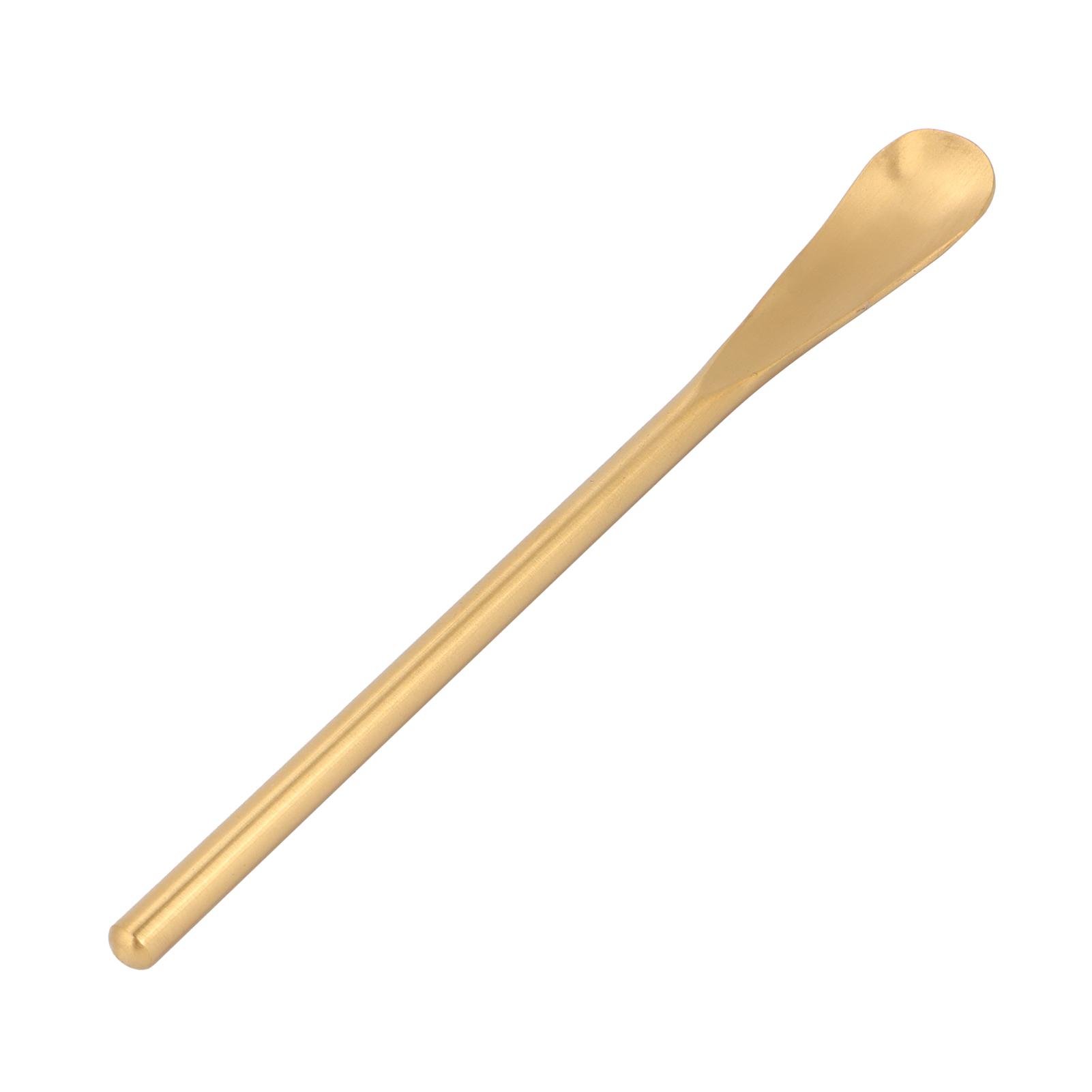 Stainless Steel Mixing Spoon Short Handle Dessert Coffee Spoon Mixing Stick for Kitchen Home