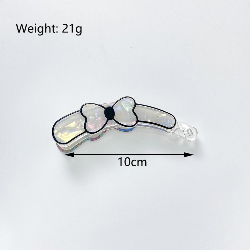 Bow Women Hair Claw Korean Style Banana Clip Fashion Hair Grabber