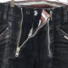 OVERHUES 80s Vintage Euro Work Lumberjack Black Corps Corduroy pants Men's Used