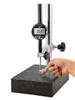 Digital Height, Depth, & Thickness Gauge Set with Electronic Dial Indicator & Micrometer on Marble Surface Plate Stand