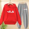 Children's Pullover Pink Coat Hoodie Sweatshirt Top + Pants Boys Girls Toddler 3-12Yrs Clothes Casual Sports Jogging Fashion Set