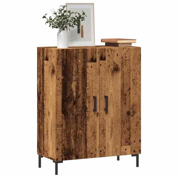 VidaXL Buffet Old Wood 69.5x34x90 Cm Engineered Wood 857179