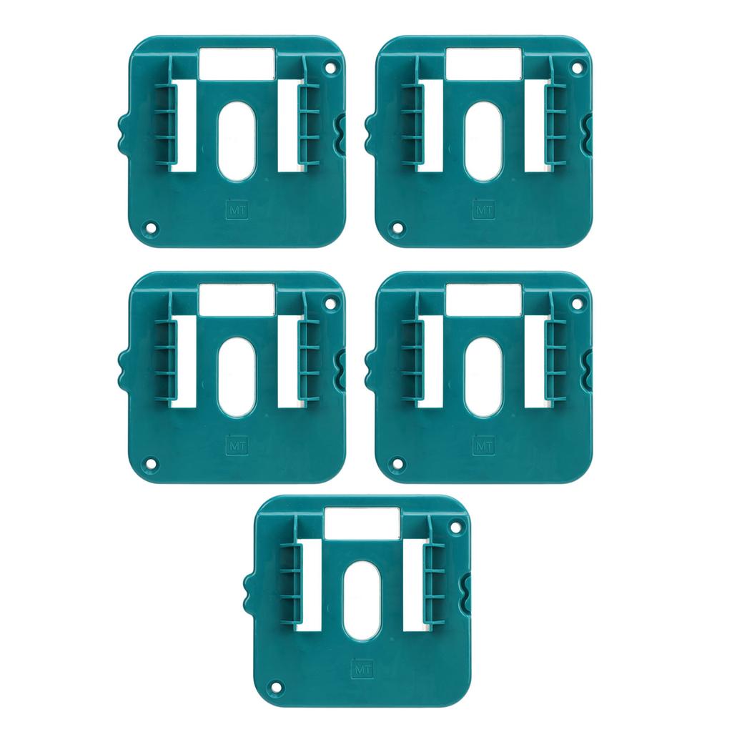 5Pcs Battery Mounts Dock Holder Lithium Batteries Storage Hanger for 18V BL1860 BL1850 BL1840