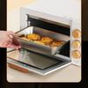 Thickened Square Plate Stainless Steel Rectangular Food Storage Pan With Lid Commercial Dish Tray Freshing Lunch Box Container