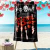 My Chemical Romance Print Beach Towel, Large Soft Quick Dry Towel for Beach Camping Swimming