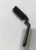 PrimeBlis Foldable Boar Portable Brush for Scalp Shiny and Smooth Suitable for All Hair Unisex Hairbrush, Comb, Bristle, Massage, Hair, Types, (Black)