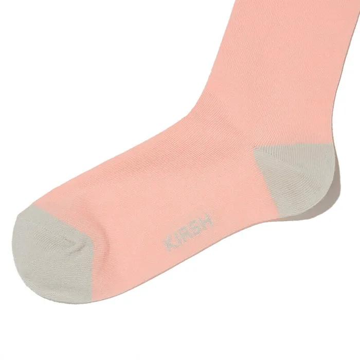 Small Cherry Color Combination Socks [Pink]