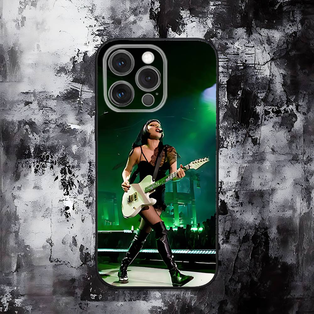 

Manifest of MAYHEM L-Lady G-Gaga Phone Case For iPhone 16,15,14,13,12,11,Pro,Max,Plus,X,XS,SE,E,Mini,Soft Silicone Black Case iPhone15