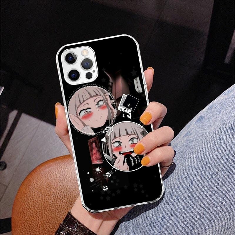Himiko Toga Waifu Anime Phnoe Case for Iphone 17 Air 16 11 12 13 Mini 14 Plus 15 Pro Max 7 8E SE 2020 16ProMax Phone Cover Coque
