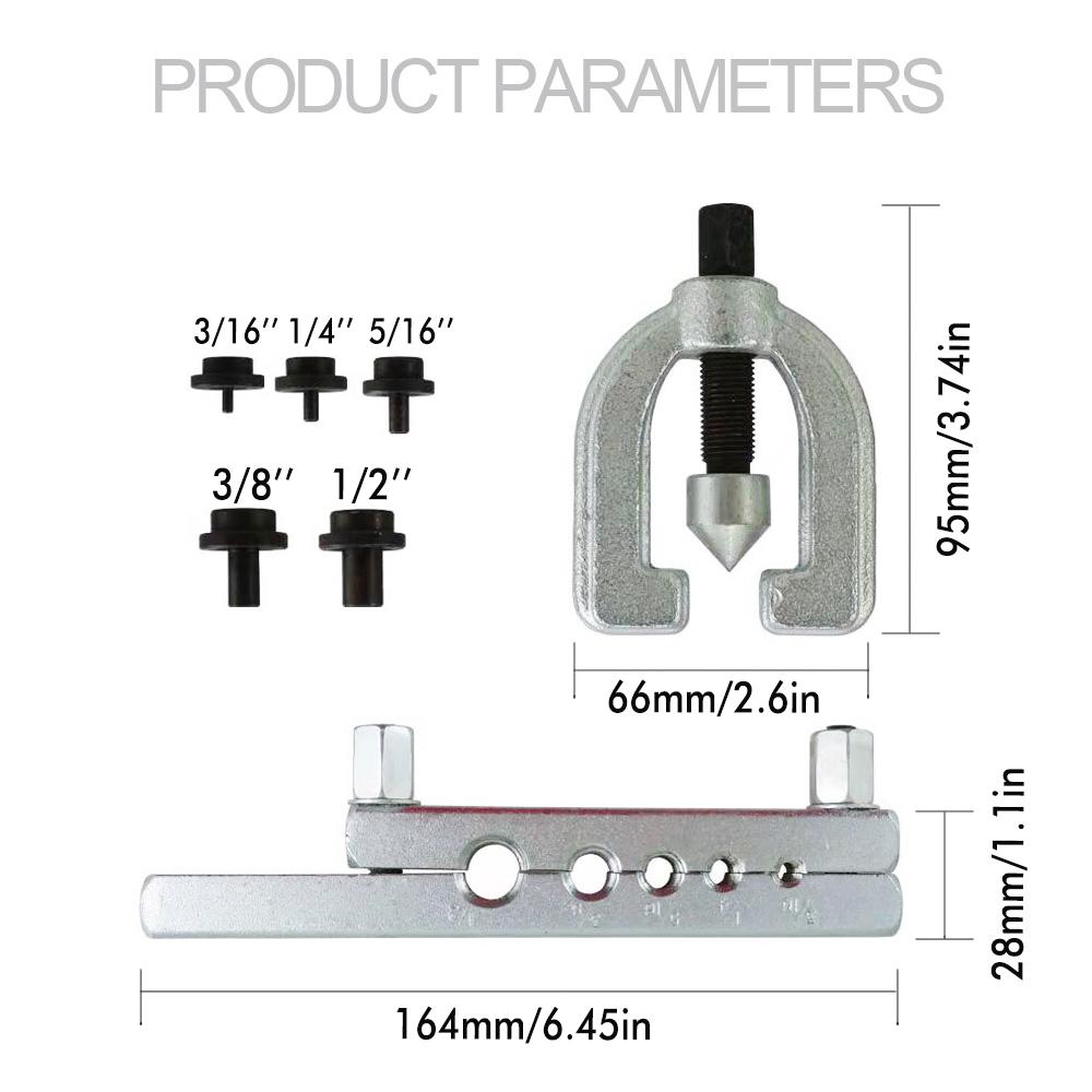 Copper Tube Flange Expander Copper Tube Aluminum Tube Double-Layer Horn Mouth Expander