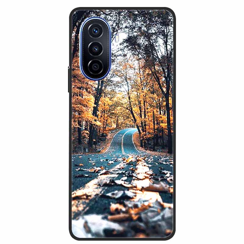 For Huawei Nova Y70 Plus Case Wolf Black Silicone Soft Phone Case For Huawei Nova Y70 Back Cover Case NovaY70 Y 70 Funda Coque