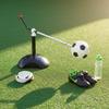 Eco-friendly Plastic Football Trainer Degree Rotational Soccer Kick Tool for