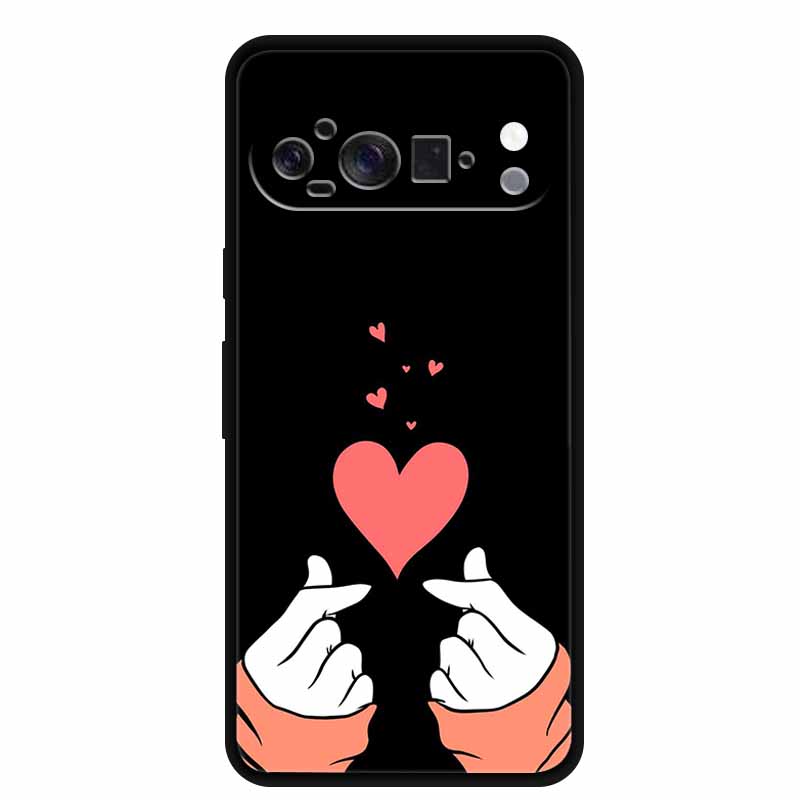 Soft Cover For Google Pixel 10 Pro Case Silicone Gradient Marble Cool Wolf Funda Cover for Google 10 Pro Pixel10 Pro Capa Coque