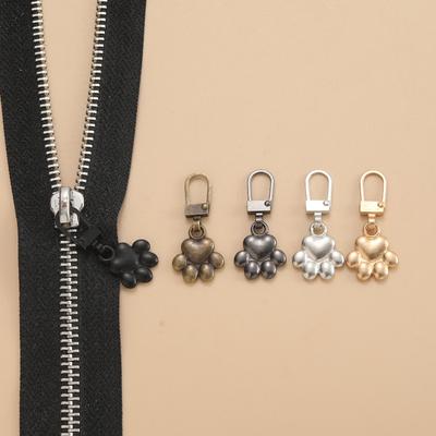 5Pcs Detachable Zipper Sliders for Luggage, Jackets, Clothes, Shoes and Boots - Easy Tool-Free Replacement Zipper Pulls