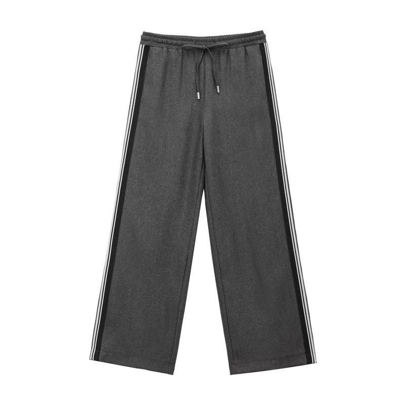 

Kaslead New Arrival Women s Clothing Fashion Style Side Stripes with Decoration Outwear Pants 9915802 9913802 Pants L