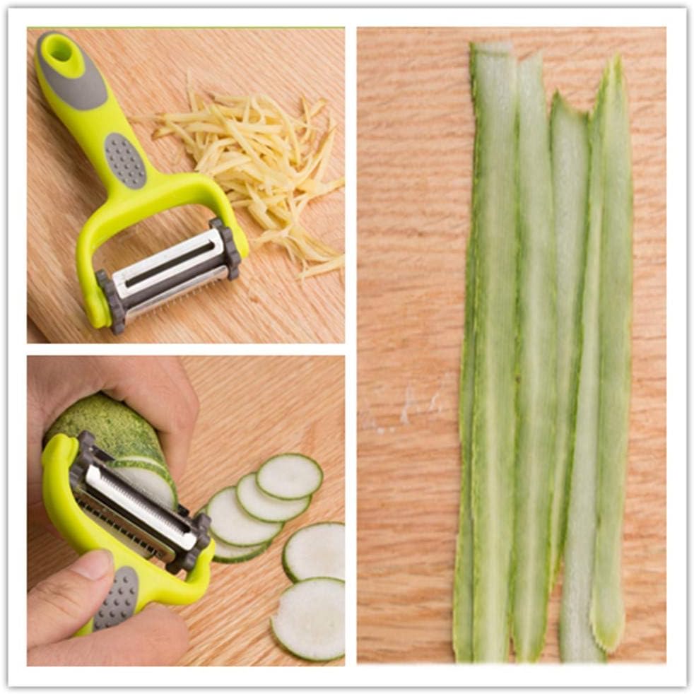 3-in-1 Peeler for Kitchen Multifunction Peelers Julienne Peeler+Serrated Peeler Peeler Vegetable Peeler Carrot Potato