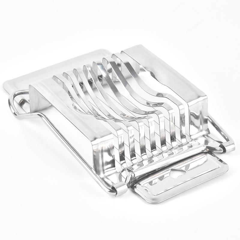 Egg Slicer Cutter Hard Boiled Eggs Multipurpose Egg Cutter Mini Manual Egg Slicer Egg Ham Mushroom Strawberry Soft Fruit