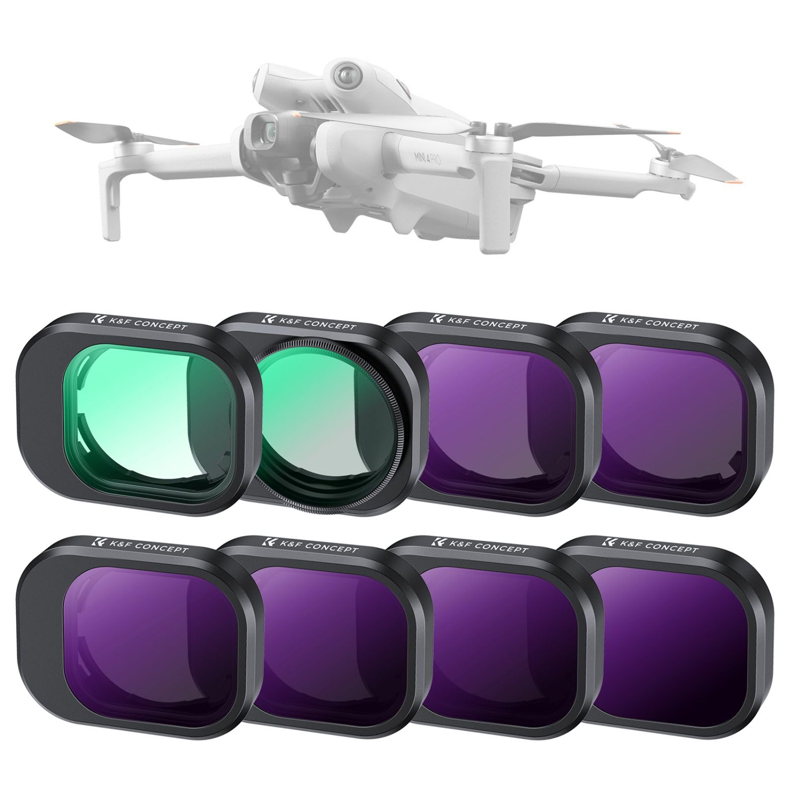 

Concept Filter set for DJI Mini 4 Pro Lens protection ND filter CPL filter UV cut AGC optical glass High transmittance Protect filter Light