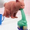 3D Printed Kitten Vomit Toothpaste Cap Cover Lid Anti Waste Design For Family Replacement Cap