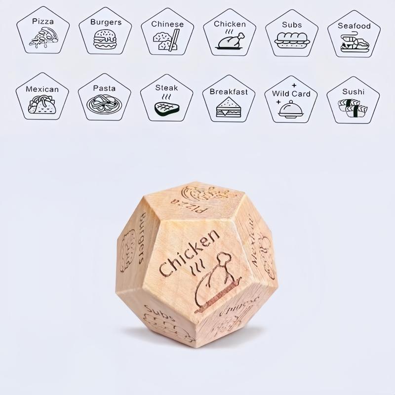 Dice For Her Him Couples Gift Ideas Food Decision Dice Games Christmas Birthday Valentines Day Gifts For Wife Husband
