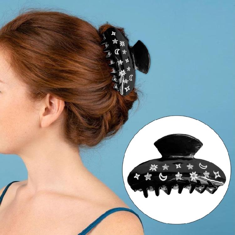 Moon Star Jaw Clip Hair Claw Clip Hair Grip Female Girl Hair Shaping Decorations