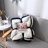 New Lamb Fleece Blanket - Solid Color, Double-Layer, Thickened Flannel for Children