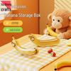 Cutie drăguță portabilă pentru depozitare banane - Stil picnic pentru exterior/acasă/călătorie - Carcasă protectoare din plastic