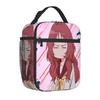 The Girl I Like Forgot Her Glasses Lunch Bag Portable Zipper Lunch Box Unisex Office Print Cooler Bag Casual Tote Handbags