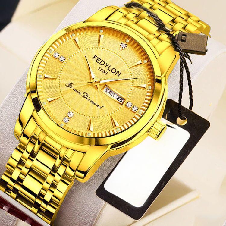 Fortiren Men's Watch Men's Watch mecanic automat multifuncțional luminos impermeabil cuarț ceas bărbătesc