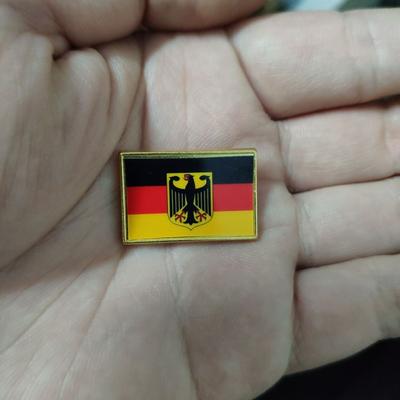 Modern German National Flag Brooch National Emblem Eagle Zinc Alloy Coated Pvc Size 2.5cm * 1.5cm Light Luxury Same Style